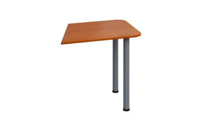 EJZ 1 - 80 přístavba jednací, kovová podnož stříbrná, síla desky 18 mm, třešeň šumavská